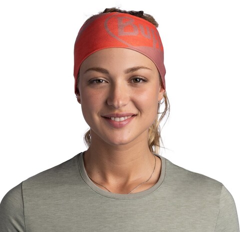 Картинка повязка Buff Headband Wide CoolNet Arthy Nectarine - 3