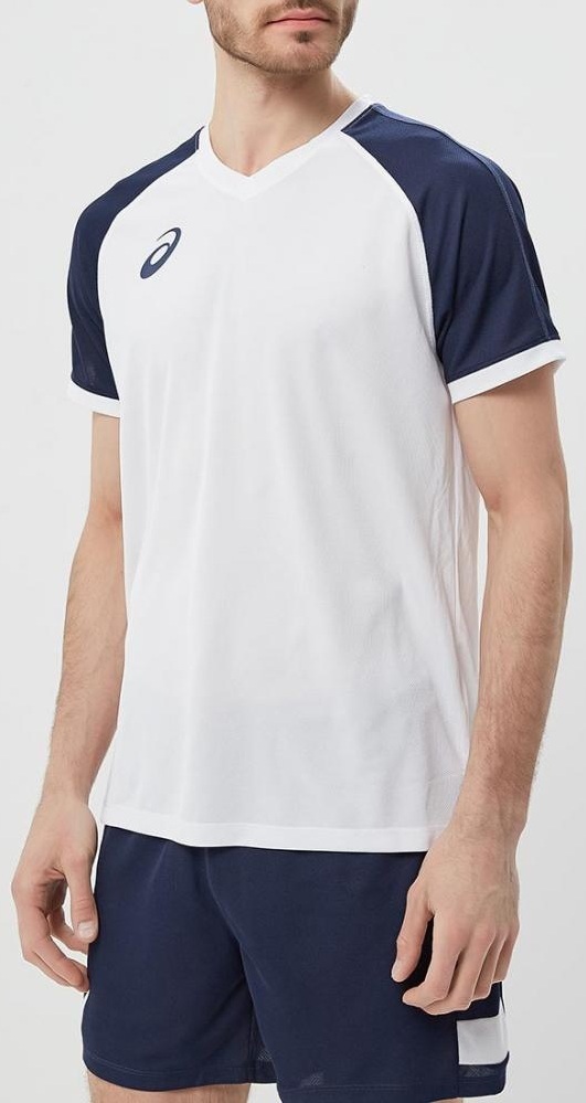 Asics Man Volleyball V Neck Set 156851 0001 SKIRUNNER.RU