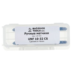 Метчик №10 -32-UNF (Комплект 2шт) PN8/3015 115CrV3 58мм a=4,0 Bucovice(CzTool) 116010