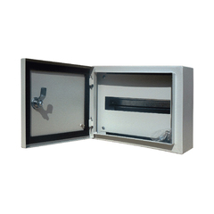 Щиток распределительный навесной DEKraft ЩРН-12, 12 модулей, IP54, металлический