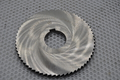 Фреза отрезная дисковая по металлу 80х4х22мм. z=64 Т1 Р6М5 ГОСТ 2679-93 ТМ с фаской со шпонкой