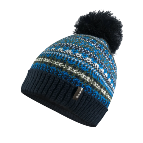 Наручные часы Водонепроницаемая шапка Dexshell Beanie Fair Isle разноцветная L/XL (58-60 см) фото