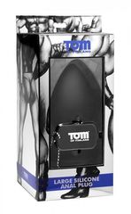 Анальная пробка Tom of Finland Large Silicone Anal Plug - 11,5 см. - 