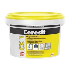 Блиц-цемент для остановки водопритоков CERESIT CX 1 быстросхватывающийся (серый)