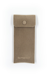 ALMASPA Роллер из розового кварца в бархатном мешочке