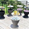 Стол пластиковый мини-бар Tagliamento Belle Cool Bar, тортора