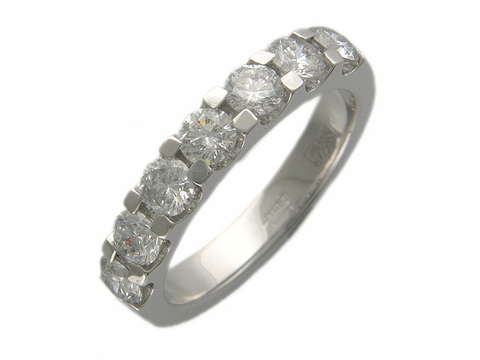 Кольцо с бриллиантом  из белого золота JA-K-1К625313