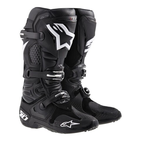 Мотоботы ALPINESTARS Tech10 черные US10 (44,5 EU)
