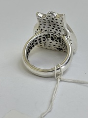 Кошки  (кольцо из серебра)