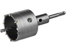 ЗУБР 73 мм, SDS - plus, 8Т, коронка по бетону с державкой, Профессионал (2918-73)