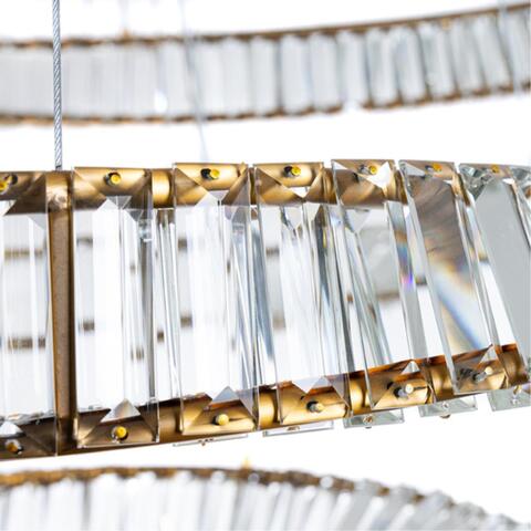 Подвесная светодиодная люстра Divinare MILLIE 1136/17 SP-140