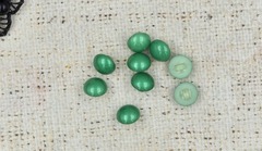 Пуговицы на ножке, d 11 мм, св. травяной