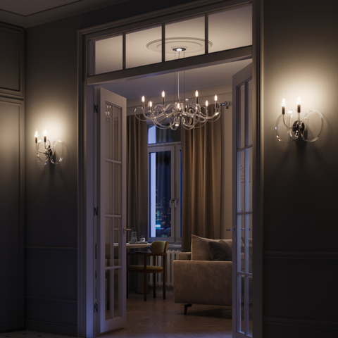 Подвесная люстра Maytoni Atlanta MOD051PL-07TR