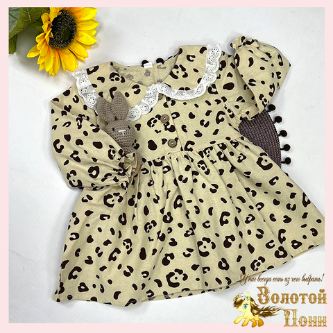 Платье хлопок детское (74-98) 250914-D516