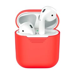 Чехол для наушников Apple AirPods 1 / 2, Red (Красный)