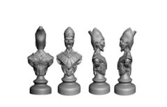 Силиконовый молд Шахматная фигура № 3