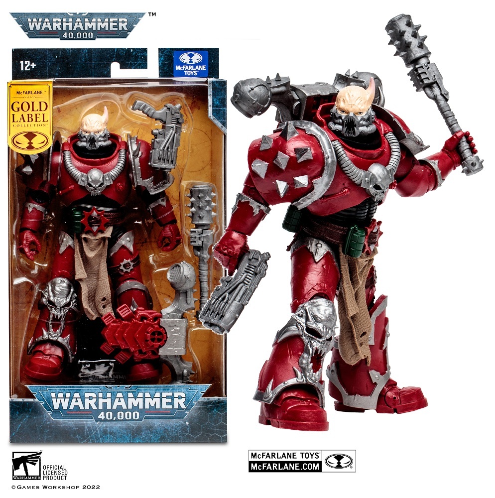 Фигурка Космический десантник Хаоса из игры Вархаммер Mcfarlane