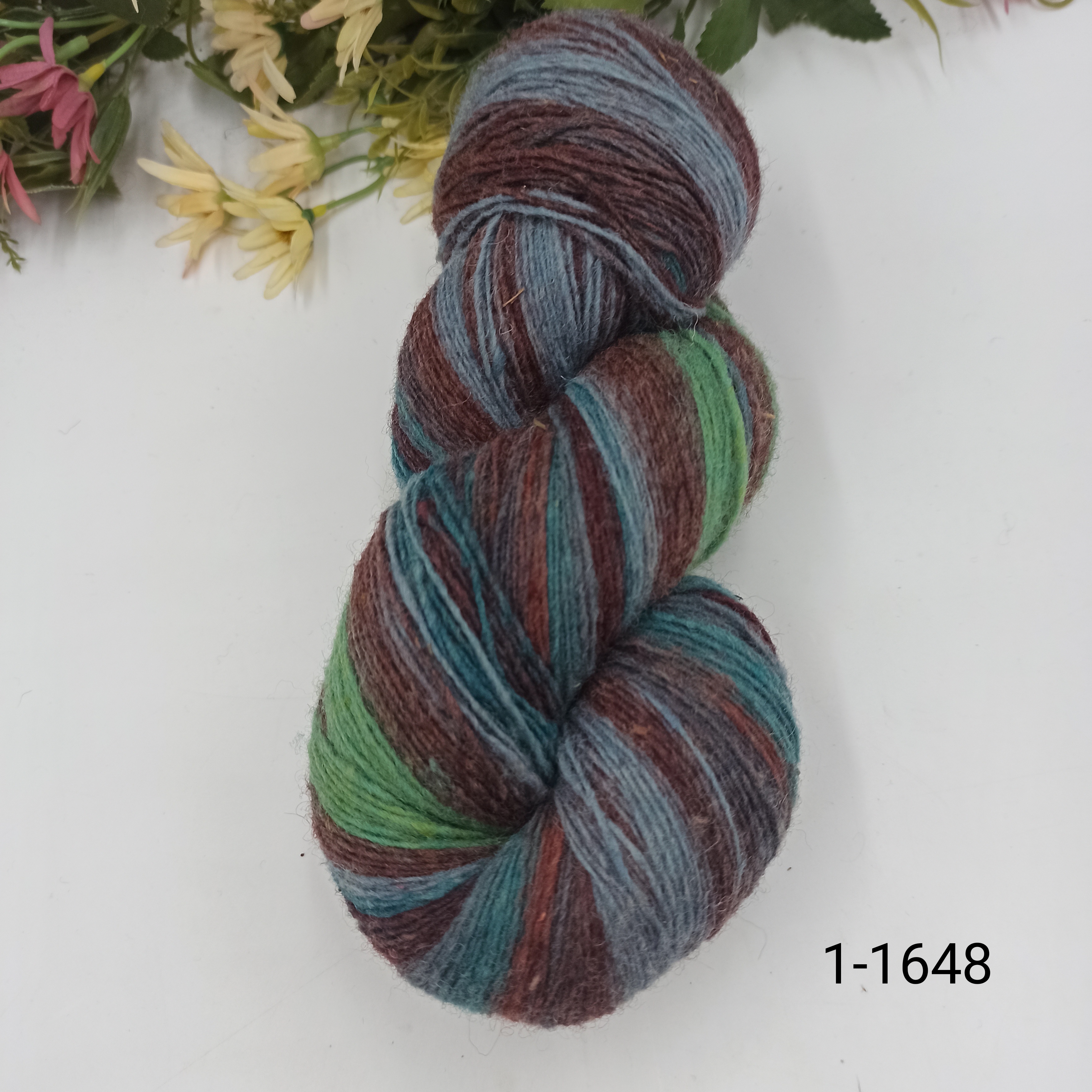 Дундага 6/1 шерсть секционного окрашивания 01-1648 420м/100гр