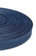 Тесьма окантовочная 450D, ш. 2,2 см, п/э 100%, 2,5 гр/м, т.синий