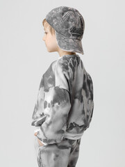 джемпер  для мальчика  КР 302805/речной перламутр,размытая фактура к628