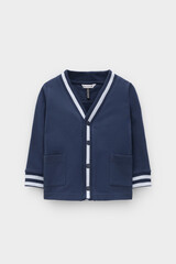 жакет  для мальчика  КР 302750/синий космос к564