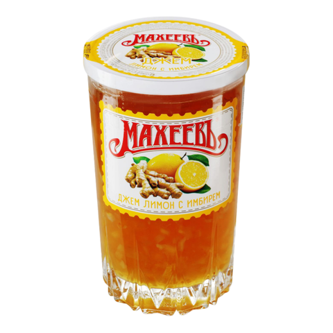 Джем МАХЕЕВЪ лимон и имбирь 400г