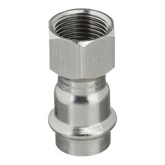 Соединитель Valtec нерж. сталь с вн.р. 18х1/2