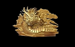 Силиконовый молд № 0215 Дракон