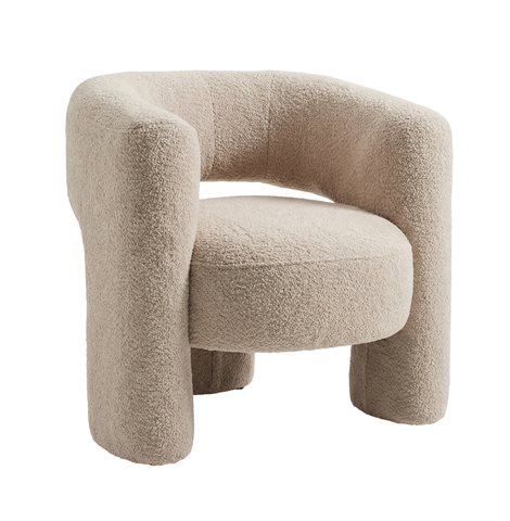 Кресло Хуго 80*74*66 см - Дымчато-розовый - купить 1