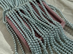 "Жемчуг круглый" 6мм, "Майорка. Имитация" (нить)