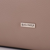 Сумка Саломея 264 норвежский тауп + черный