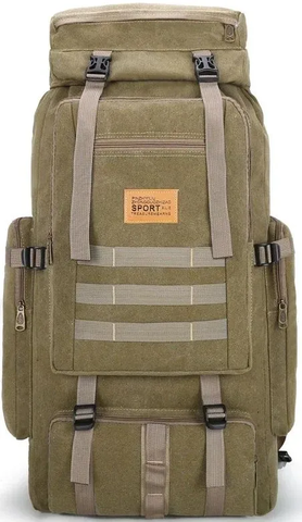 Картинка рюкзак тактический Skully Tactic RWZS47 песок - 1