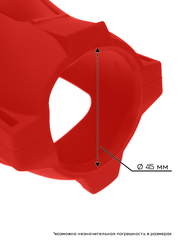 Силиконовый чехол JBL Flip 7 (Красный)