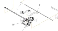 Canon - QM4-8637 - Replacement Carriage Unit inc Carriage Belt