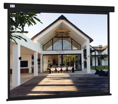 Экран Cactus 128x170.7см Wallscreen CS-PSW-128X170-BK 4:3 настенно-потолочный рулонный черный