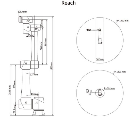 Роботизированный манипулятор DOBOT CR10