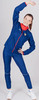 Беговой костюм с капюшоном Nordski Run Patriot W женский