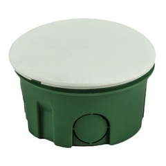 Коробка расп. СУ в г/картон D=80мм H=40мм мет.лапки Greenel