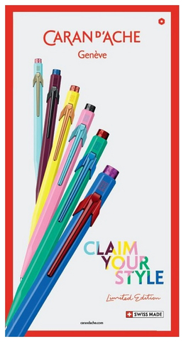 Ручка шариковая Caran d`Ache 849 Claim Your Style Edition 2 LE, Burgundy (849.538)