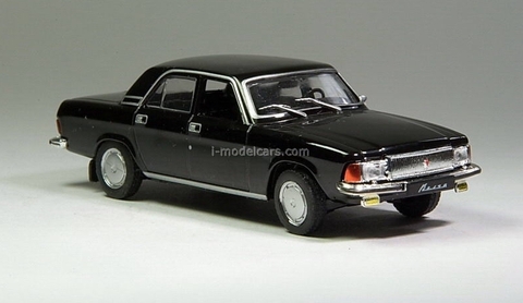 GAZ-3102 Volga black 1:43 DeAgostini Auto Legends USSR #35