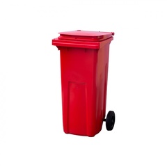 Мусорный контейнер МКТ-120 красный ЭкоПром(550x480x995см;7,3кг;Красный) - арт.557680
