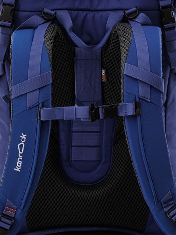 Картинка рюкзак туристический Kanrock Charger 75+15 Deep Blue/Blue - 18