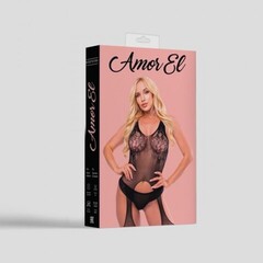 Кетсьюит (боди-комбинезон) Blanca S/L черный