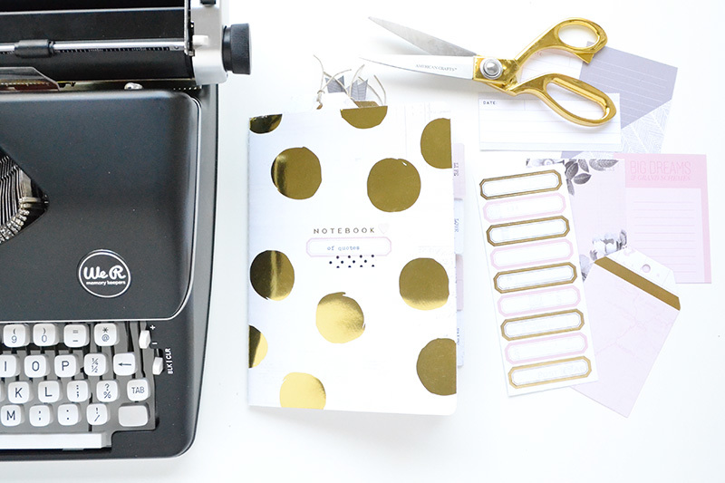 Комплект блокнотов для записи We R Typecast Notebook W/Pockets