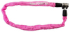 Картинка замок велосипедный Kryptonite cables keeper 465 combo chain 4x65см Pink - 1