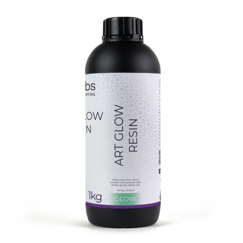 Фотополимер HARZ Labs ART Glow Resin, светящийся зеленый (1 кг)