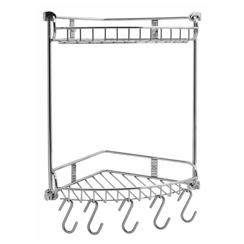 WasserKRAFT K-1222 Полка металлическая двойная