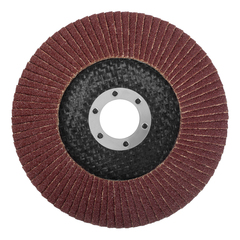 45-6-180 Круг лепестковый торцевой шлифовальный, оксид алюминия, Р80, 12200 об/мин, 125х22мм (РемоКолор)