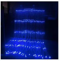 Гирлянда ВОДОПАД 2*3 синяя