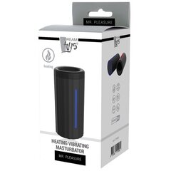 Черный мастурбатор Heeating Vibrating Stroker с функцией нагрева - 